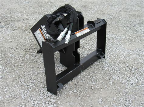 digger skid steer attachments|skid steer post hole attachment.